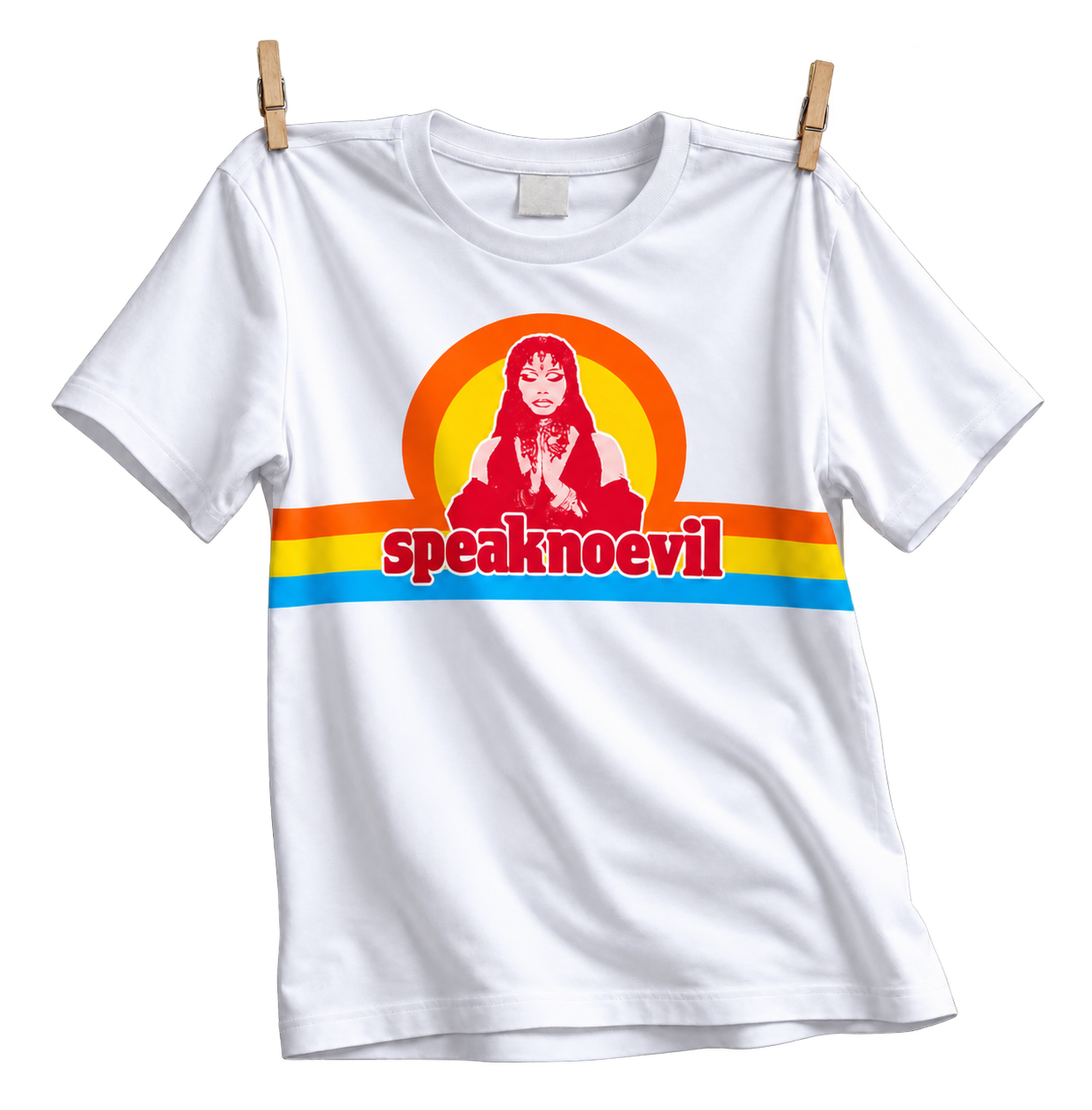 White SPEAK NO EVIL T-shirt